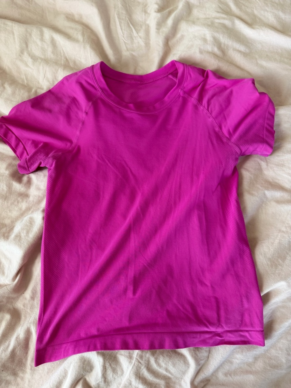 Short Sleeve Active Tee - Bright Magenta